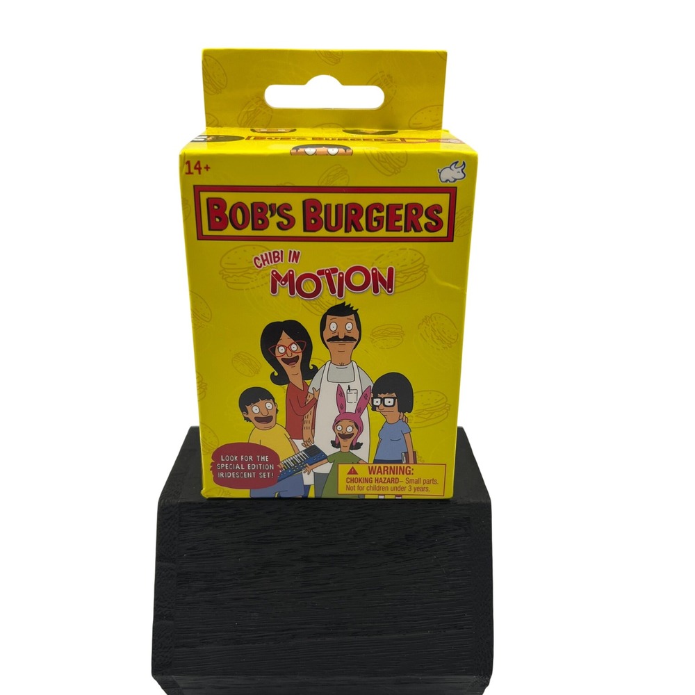 Kidrobot Bob's Burgers Chibi in Motion Blind Box Figure Iridescent Chase Sealed